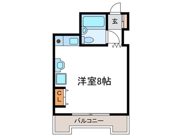 ヴェルデ刀根山 1の物件間取画像